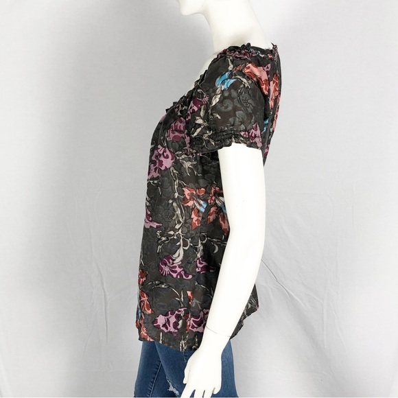 🥀Esprit Lightweight Floral Button-Up Blouse | Romantic Boho | Size 4🥀 - Picture 5 of 9